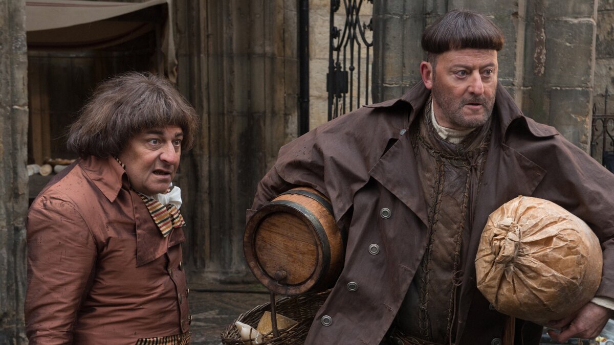 Кадр из фильма «Пришельцы 3: Взятие Бастилии» 2016 года, Франция.