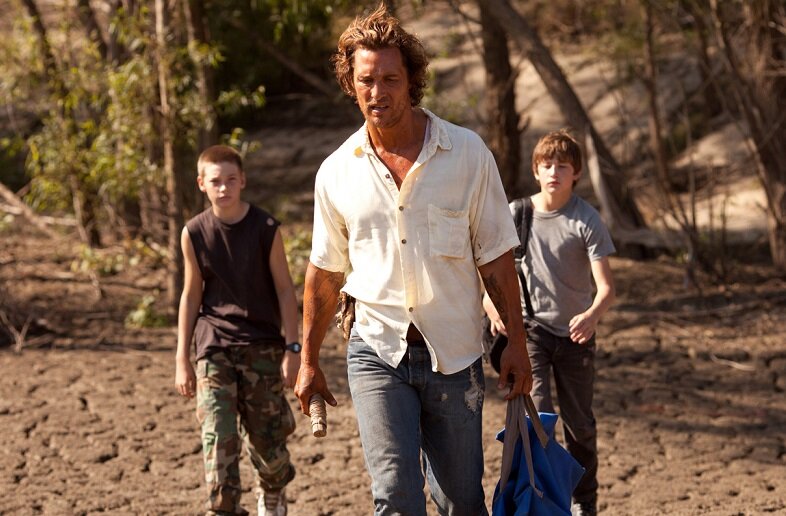 Мэтью Макконахи и Тай Шеридан в фильме "Мад"(2012).