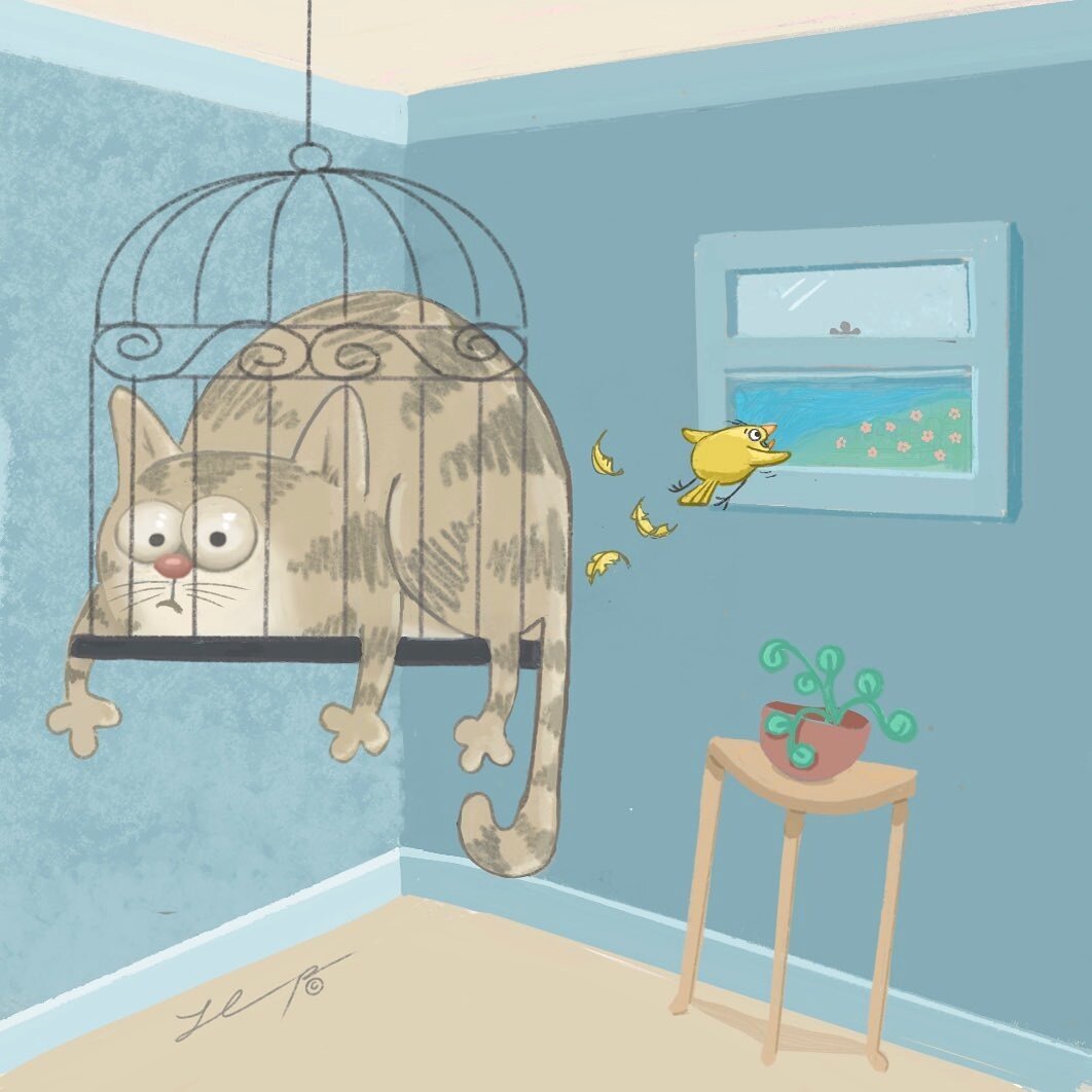 художник Лил Крамп (яндекс картинки)