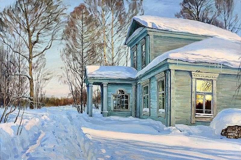 Олег Иванович Молчанов, "Улыбка заката", х.м. 60х90, 2011⠀