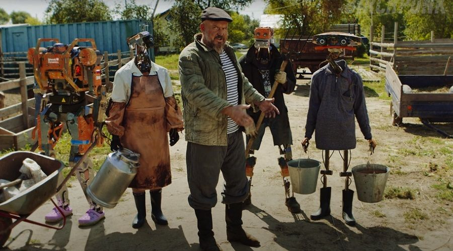 Кадр из сериала "Кибердеревня"
