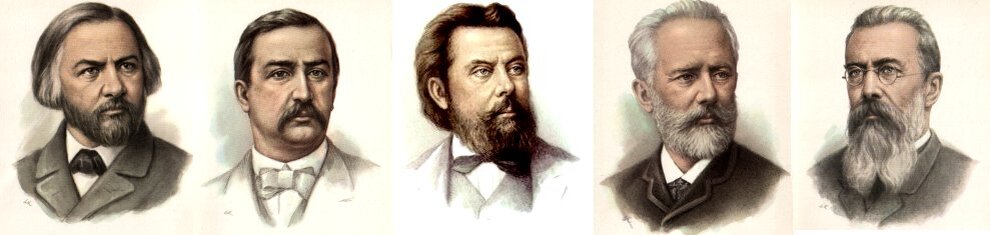Композиторы 19 века. Портреты композиторов Мусоргский Глинка. Русские композиторы 19 века. Глинка Бородин Мусоргский. Русские композиторы 18 века Чайковский.