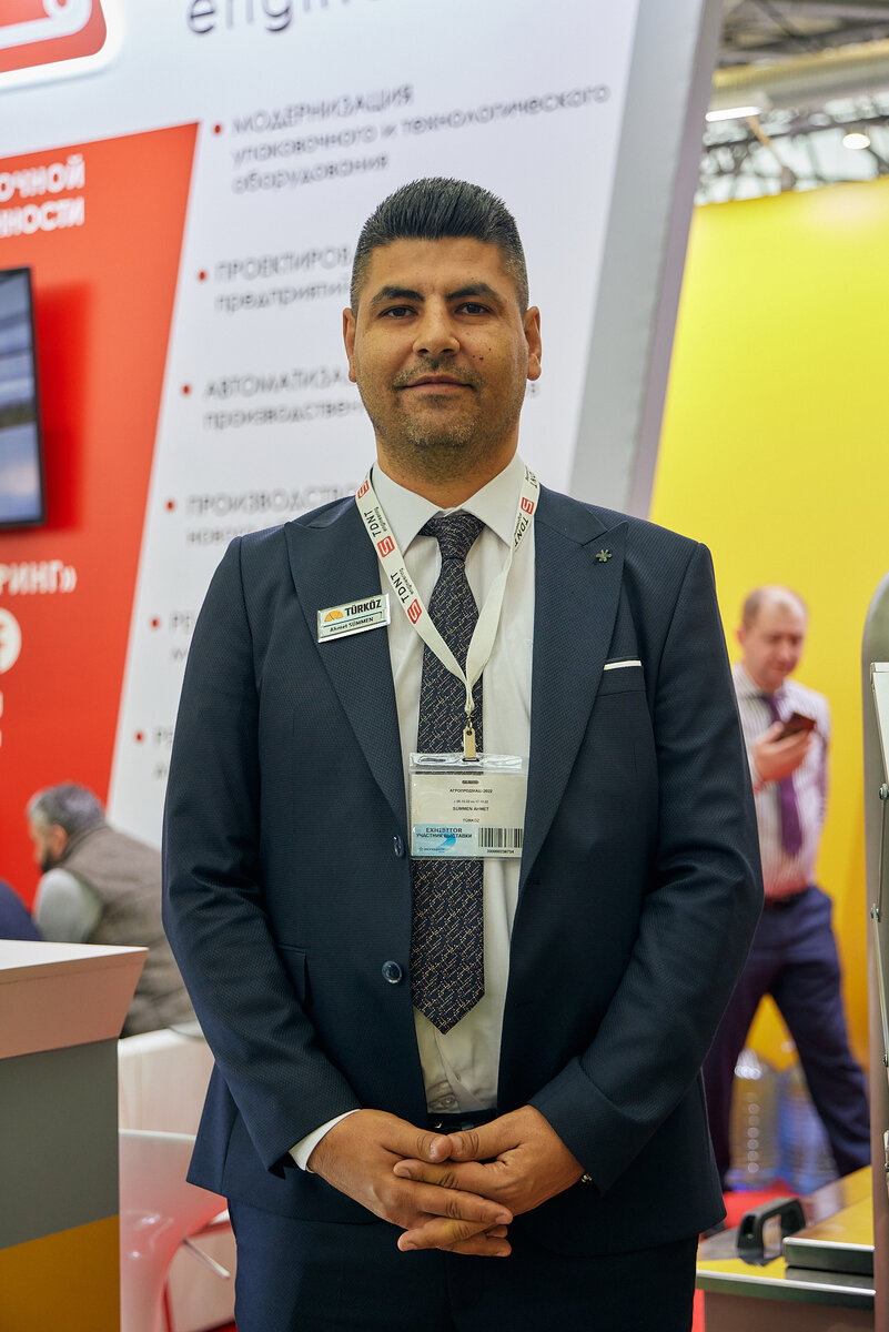 Ахмет Сюммен, менеджер по экспортным продажам компании Türköz