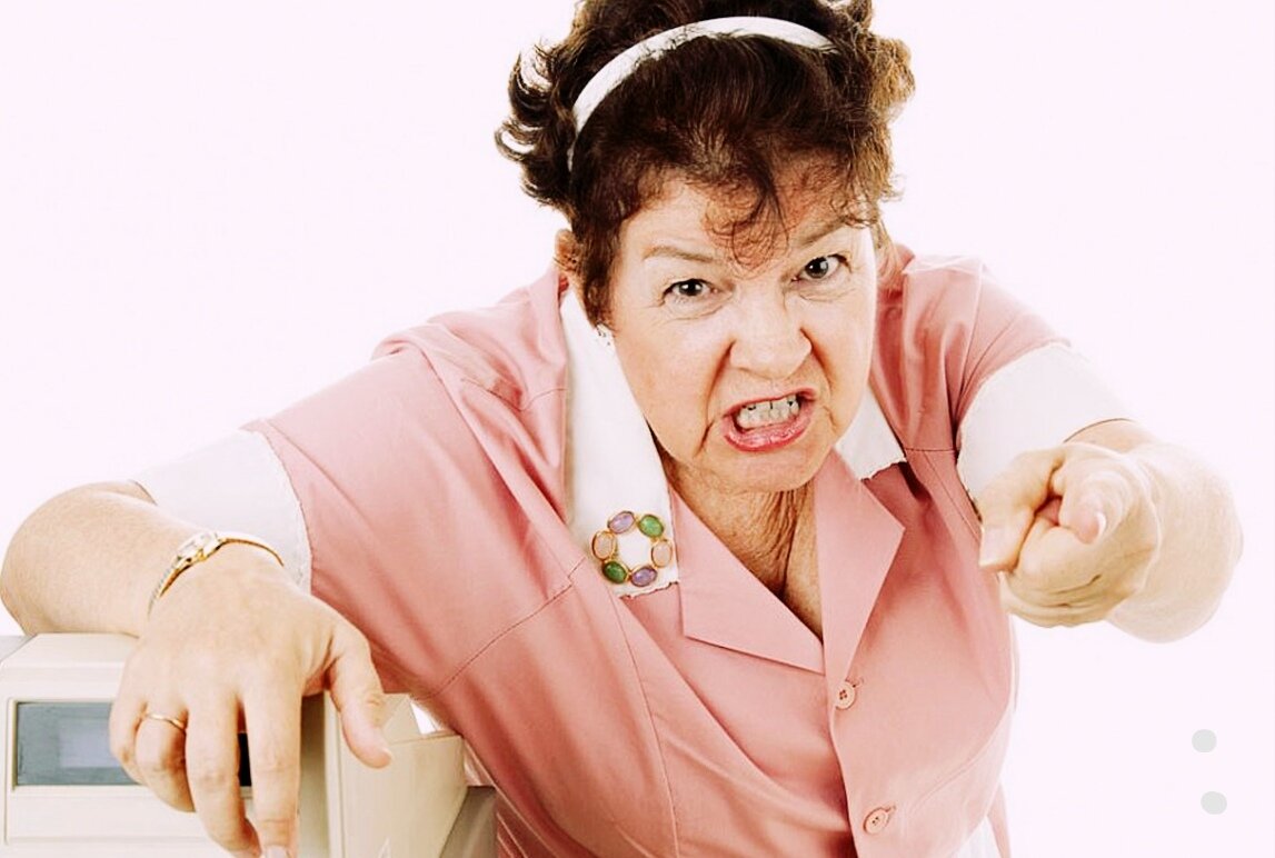 Кассир в магазине 