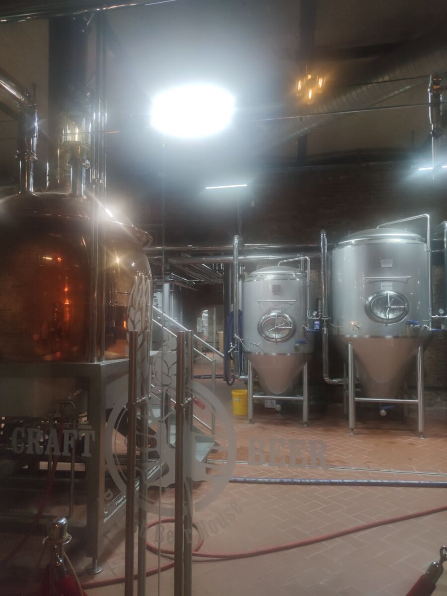 В пивном ресторане открыта зона производства крафтового пива