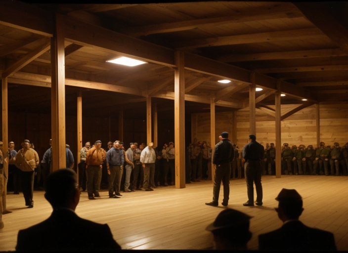    В бараках, к слову, из-за невыплаты зарплаты произошел самый натуральный митинг с последующей стачкой. Уже через пару лет это станет невозможным…