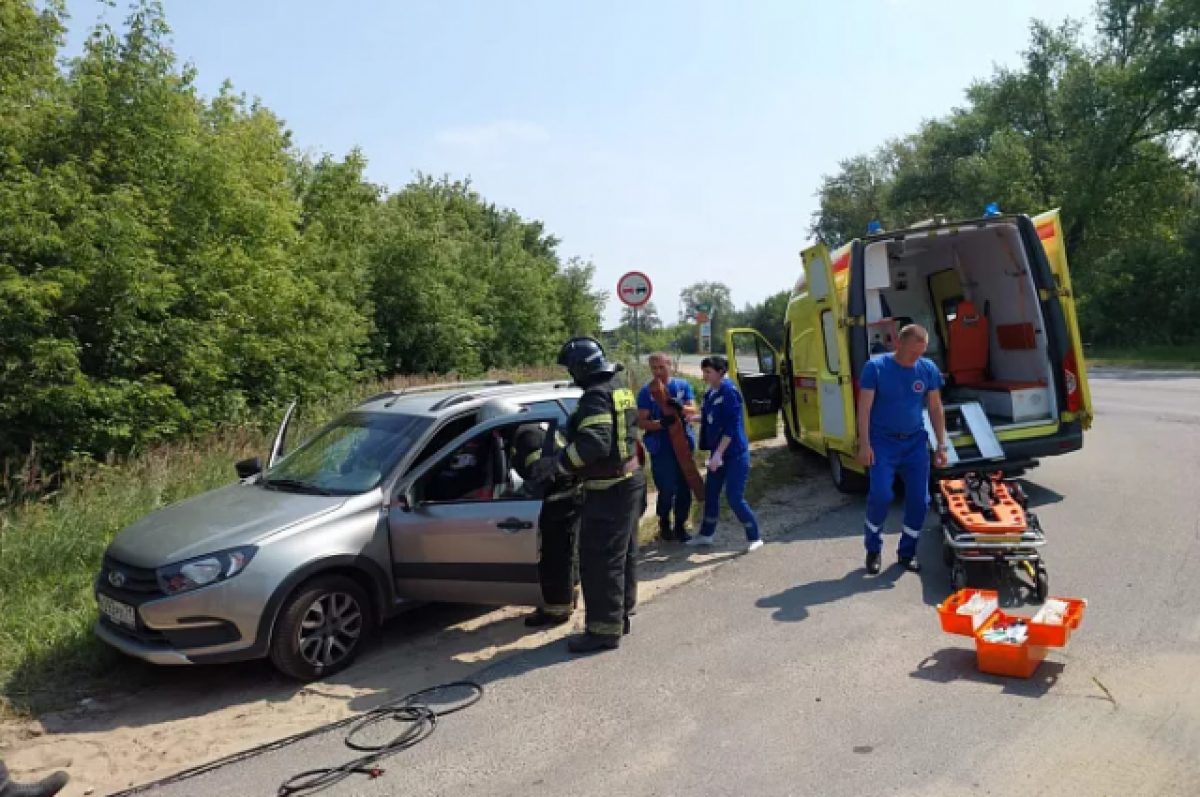    Учения по ликвидации последствий ДТП прошли в Кимовском районе