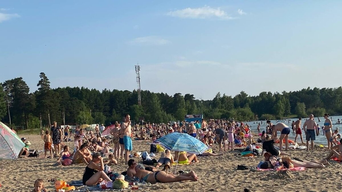 пляжи новосибирска