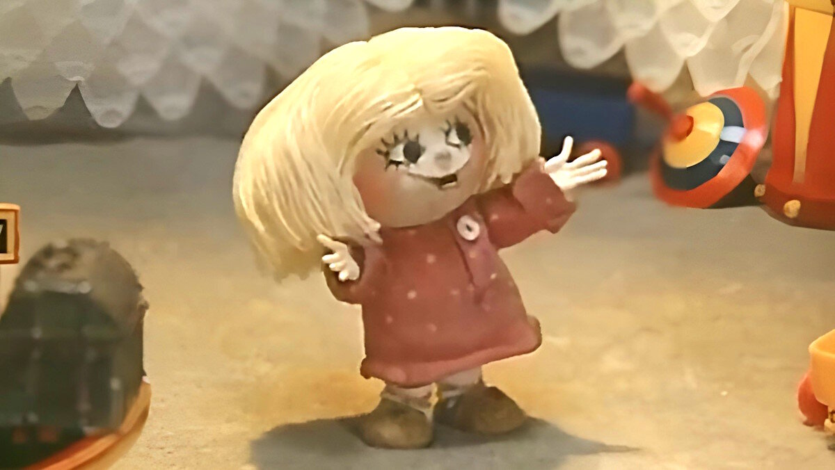    Кадр из мультфильма «Домовенок кузя», 1984г.