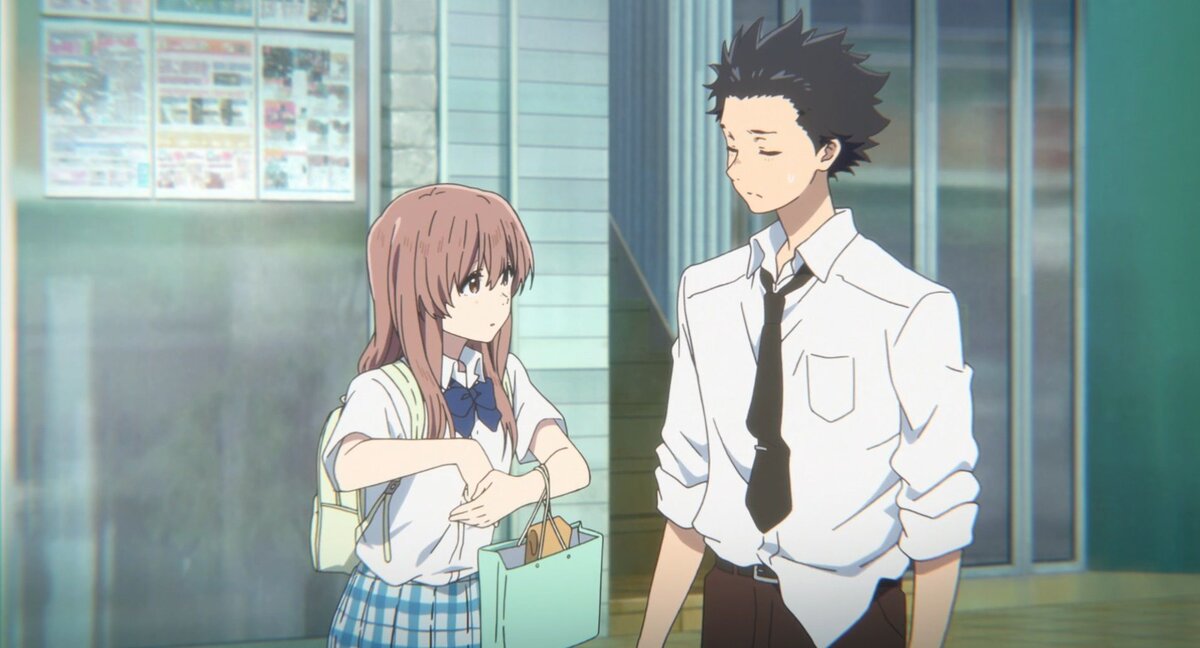 Кадр из аниме Форма голоса