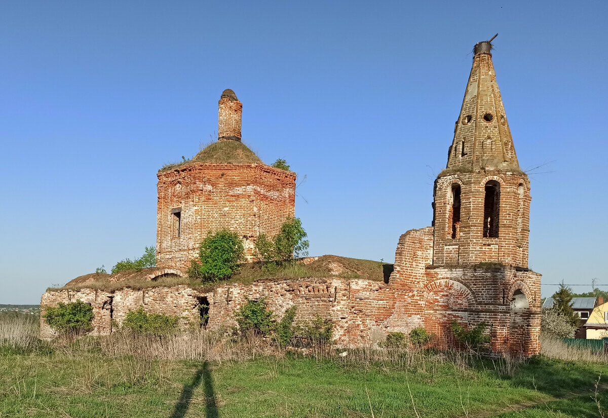 Спас Клепики заброшенный храм