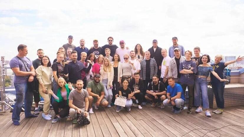    Съемочная группа "Универ. 13 лет спустя"© Фото : Социальные сети