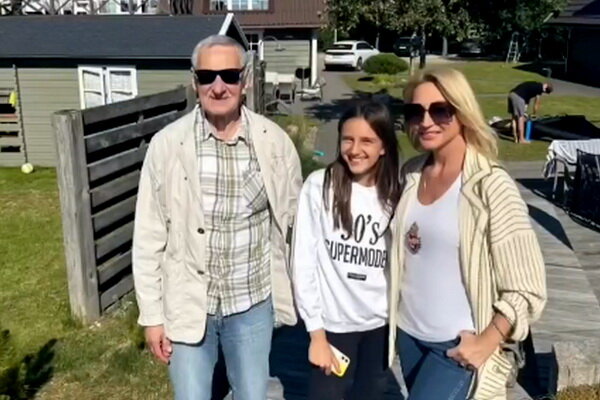 Где живёт сейчас Миколас Орбакас - редкие ФОТО от Кристины Орбакайте, приехавшей в гости к папе летом 2023 года