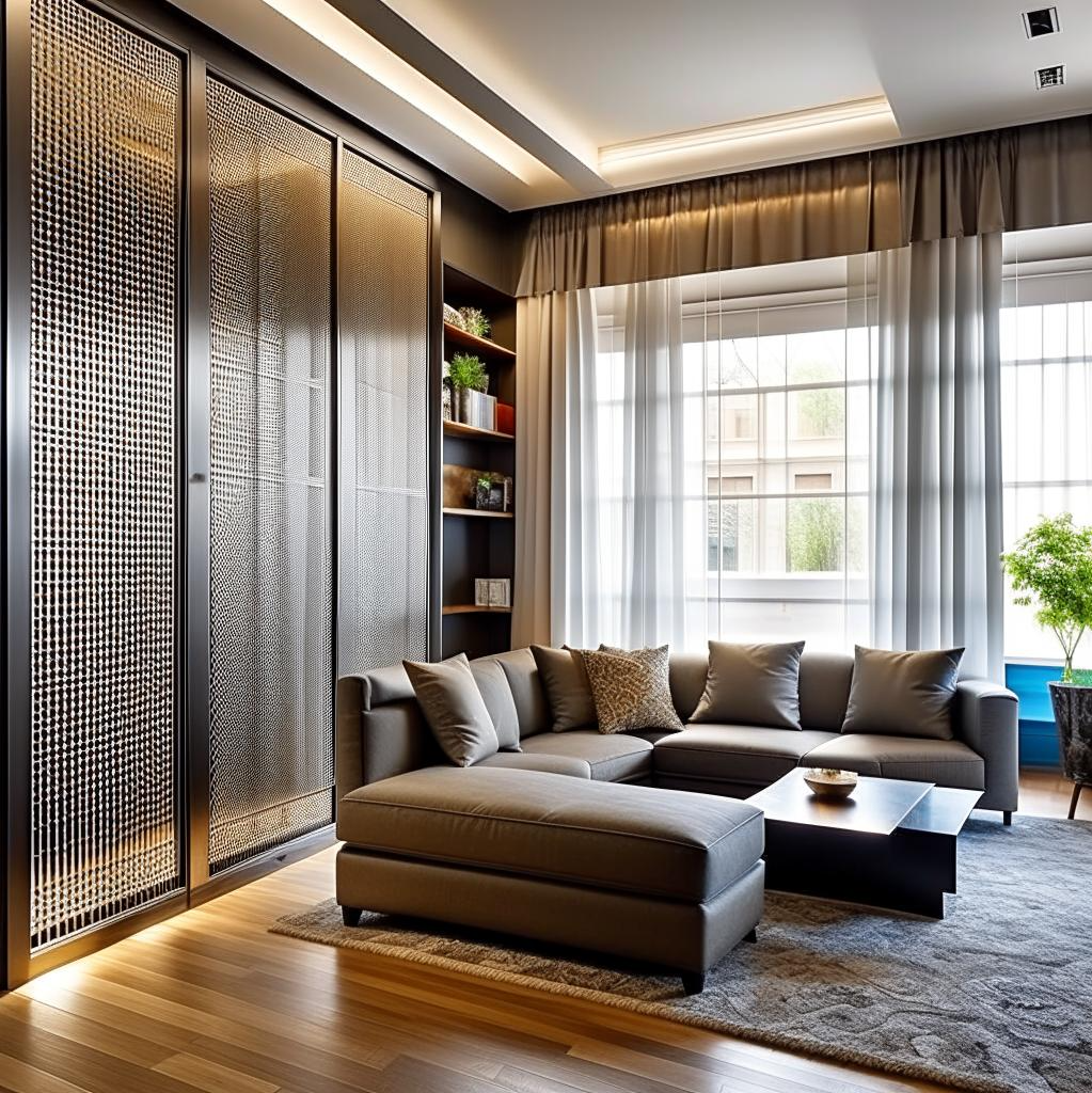 Зонирование перегородками