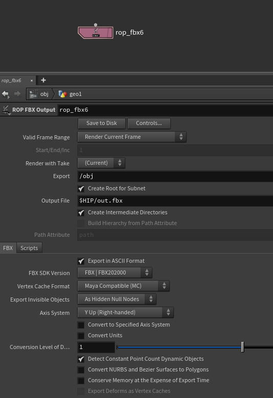 Все значения стоят по умолчанию