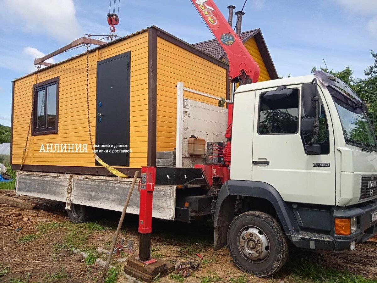 Бытовка Можайск (серийная модель), размер 6 х 2.4 м