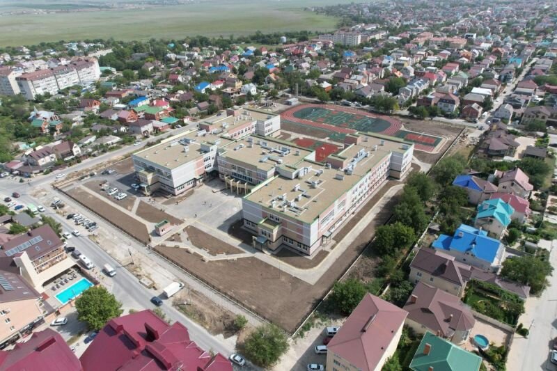 Новая школа в микрорайоне Алексеевка