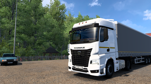 ETS2 KamAZ 54901 Night Trip