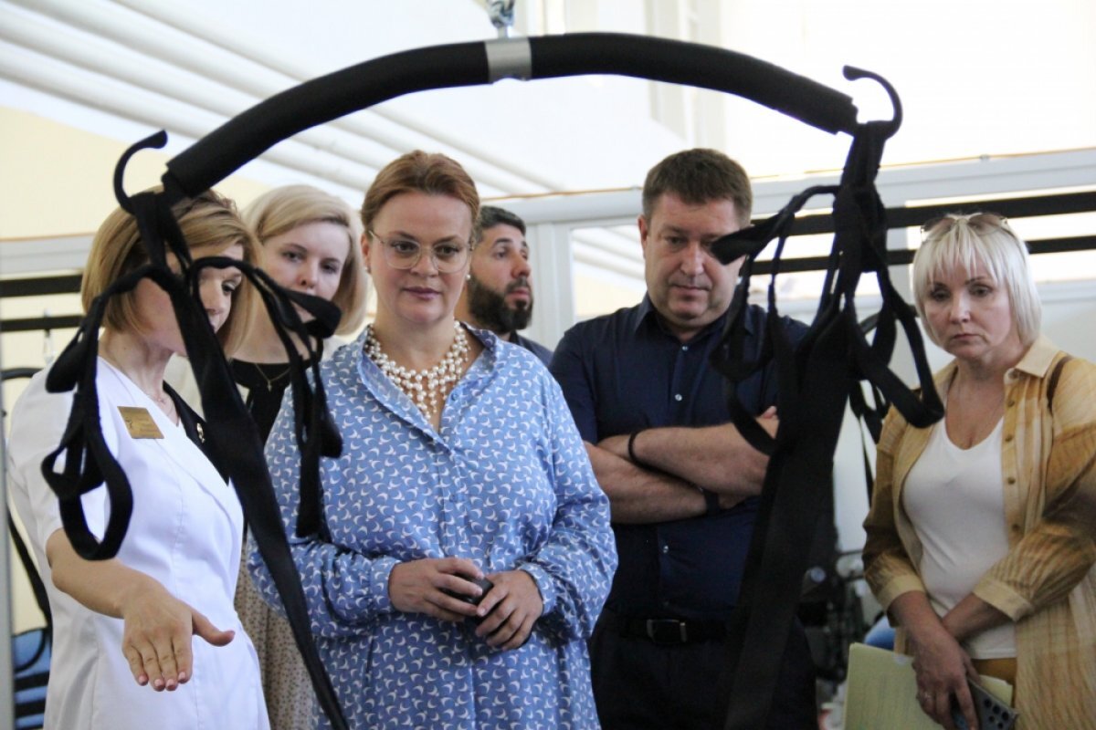    Анна Цивилёва посетила ставропольский филиал госфонда «Защитники Отечества»