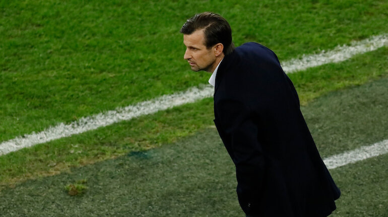    По мнению Семака, "Зенит" должен был побеждать. Фото: Неваспорт/Михаил Киреев