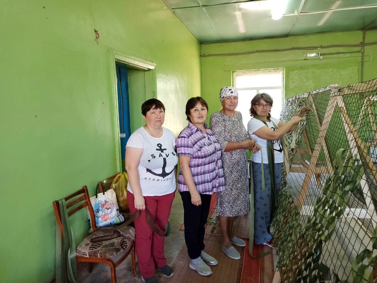  📷    Из Абдулино бойцам СВО на передовую отправили уже более 35 масксетей Кристина Просвиркина