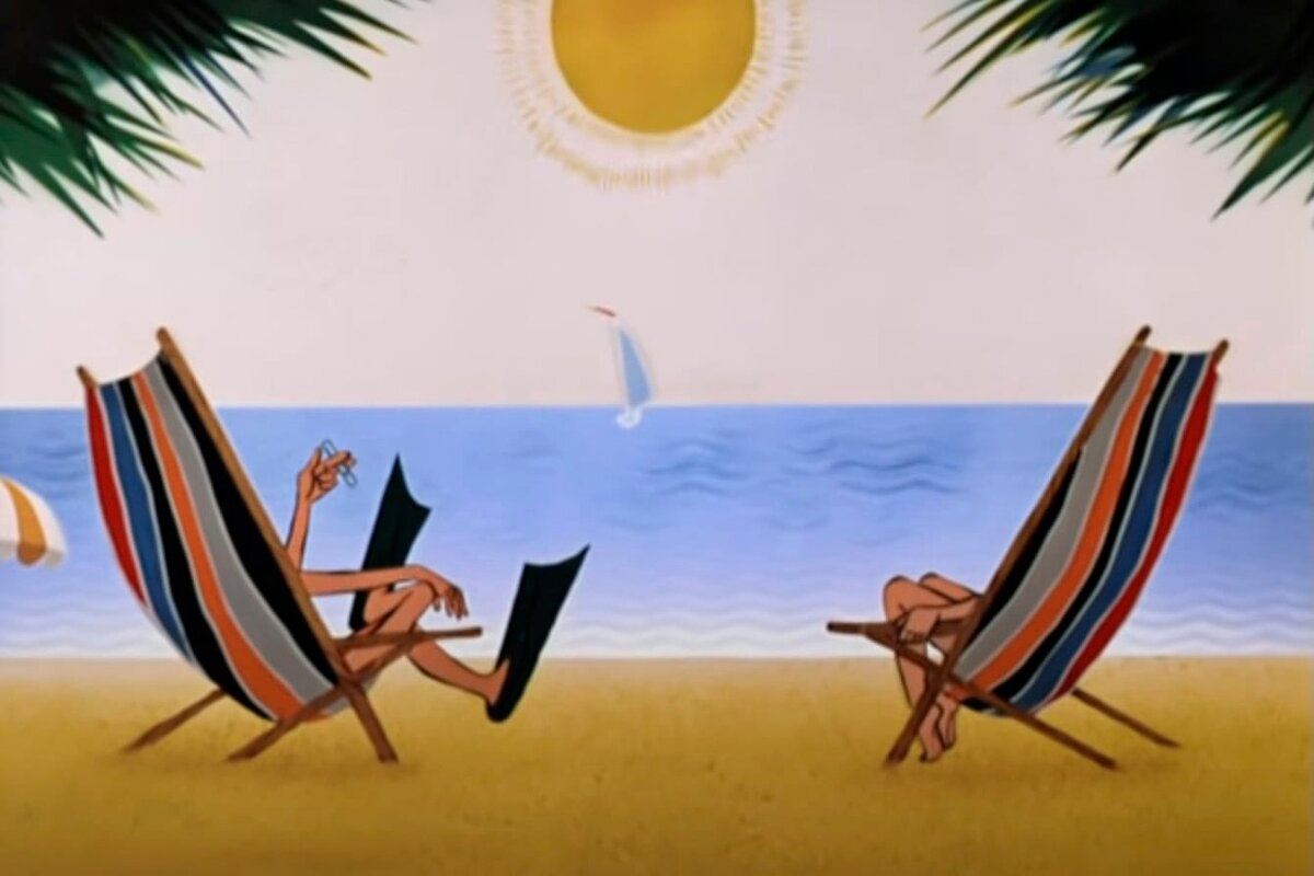 Каникулы в Простоквашино, кадр из мультфильма