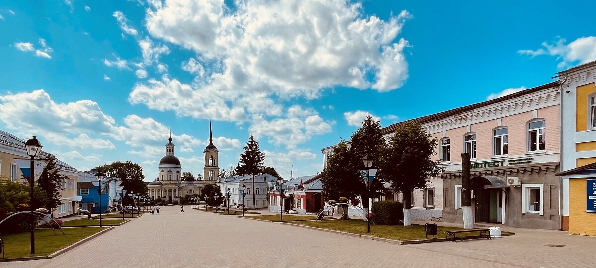 В центре Мосальска