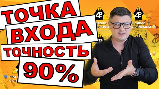 Паттерн ДИКТАТОР - точки входа в сделку с 90% точностью