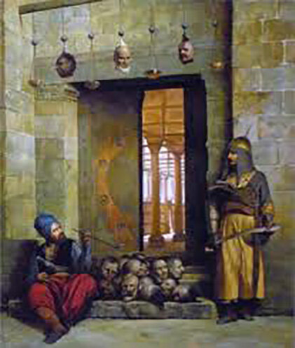 Жан Леон Жером. 1836. Учитель Верещагина. "Рождение нового Египта - 1811 г.)