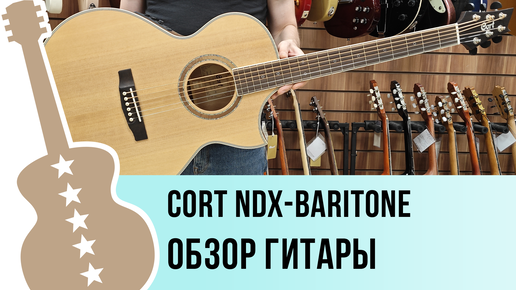 Cort NDX-Baritone - обзор гитары