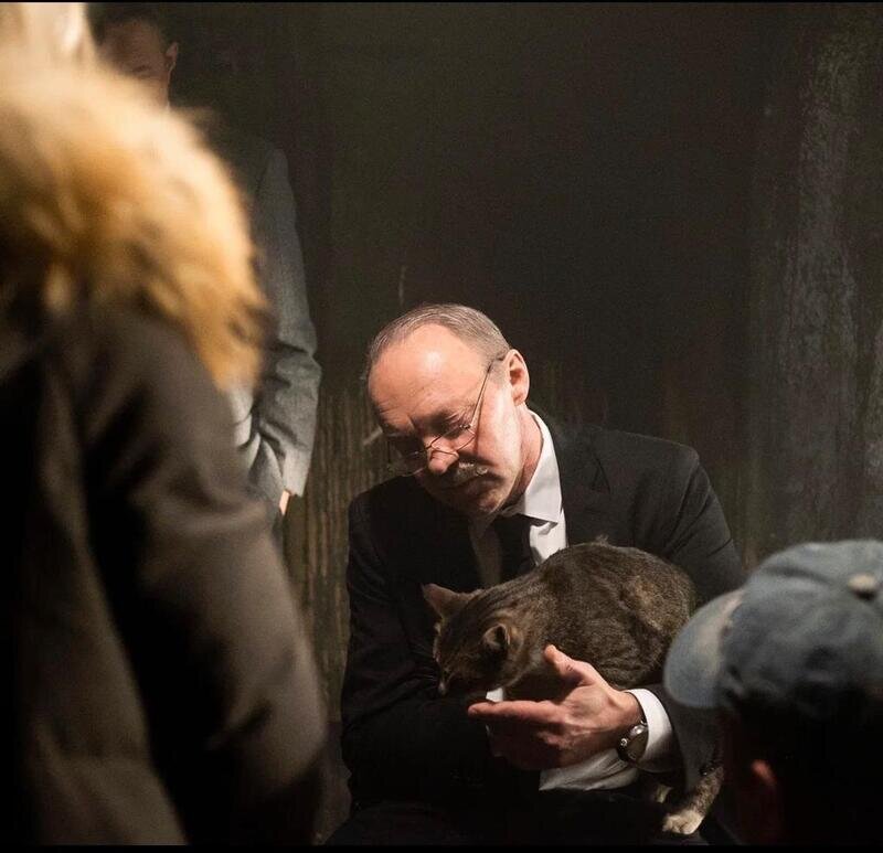 Кадр со съемок сериала «Большой дом»