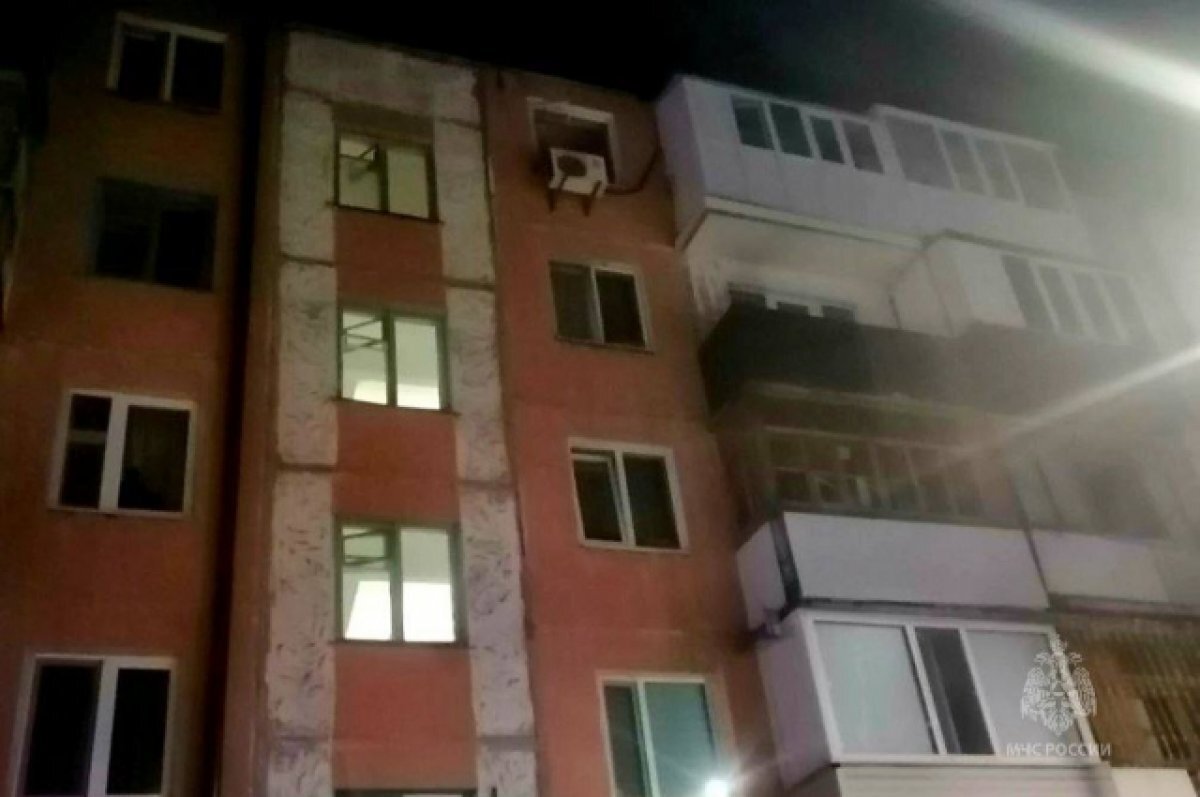    Взрыв газа произошел в жилом пятиэтажном доме в Тюмени