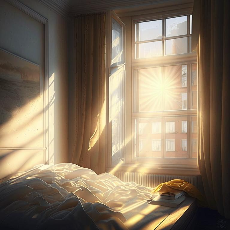 Kandinsky 2.1 солнечное утро 