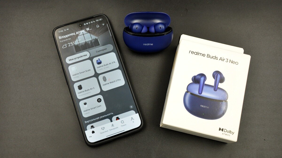 Долгоиграющие realme Buds Air 3 Neo. Обзор доступных наушников от любимого  бренда. | realme Россия | Дзен