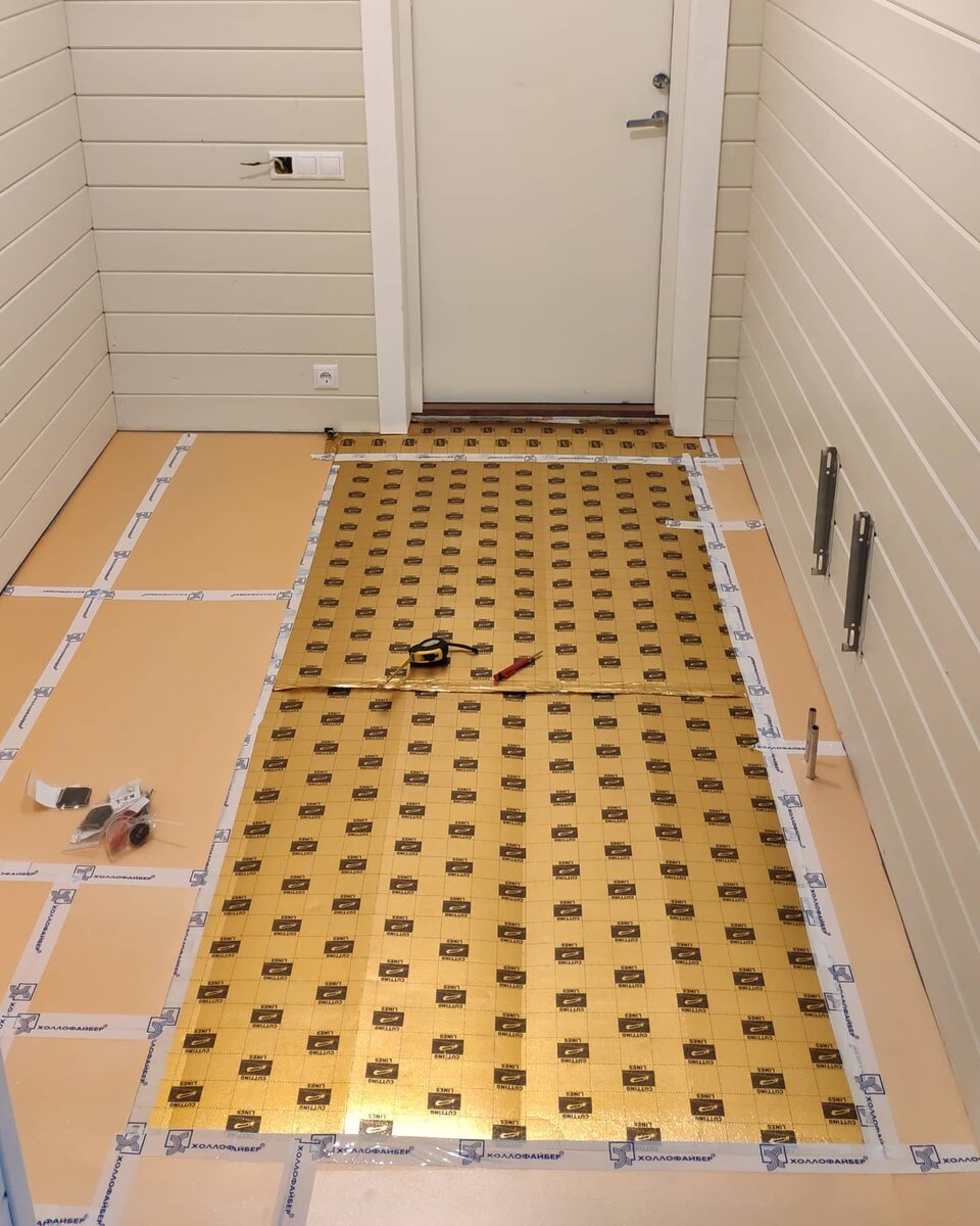 Тонкая подложка под ИК пол