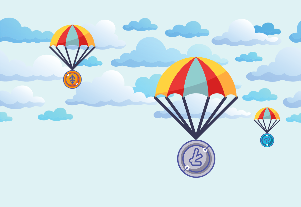 Раздача монет, AirDrop проекта