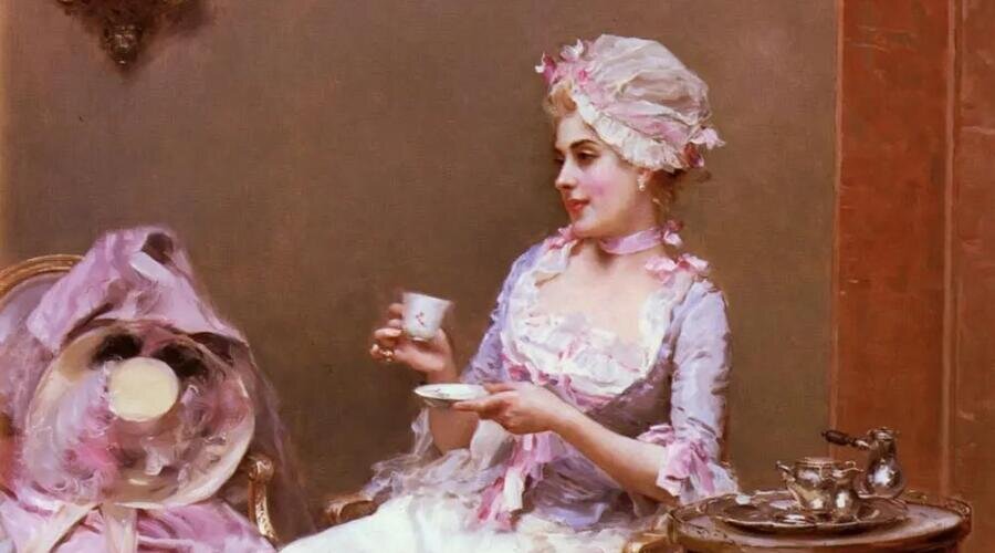    Раймундо Мадрасо, «Горячий шоколад» (фрагмент) Фото: Общественное достояние