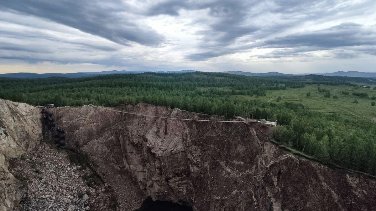 Ущелье в Хакасии