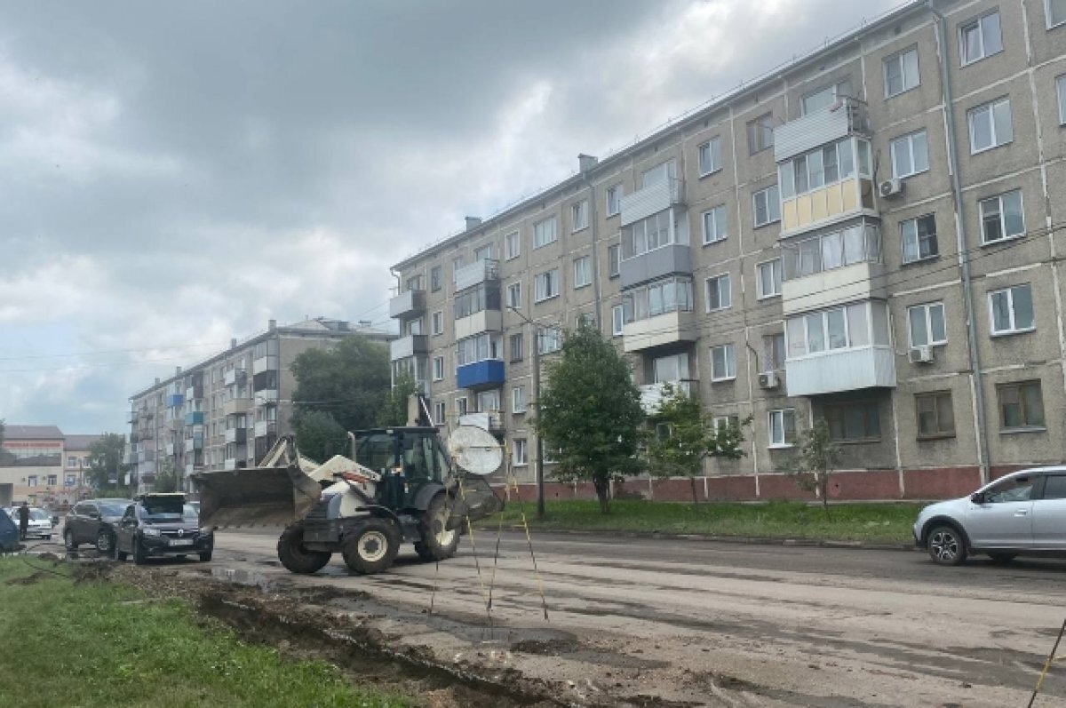    Ремонта этой автомагистрали горожане ждали давно.