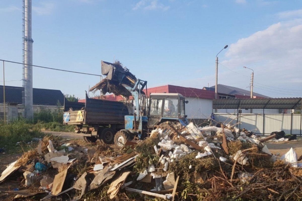    В Астрахани за полгода ликвидировано около двух тысяч свалок