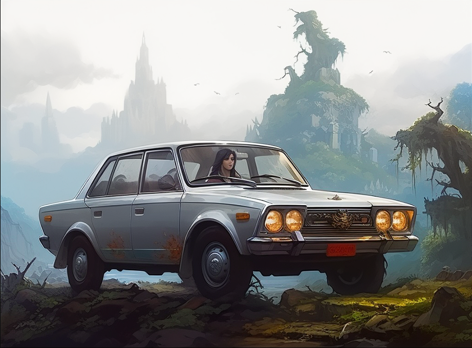 Бмв и жигули картинка