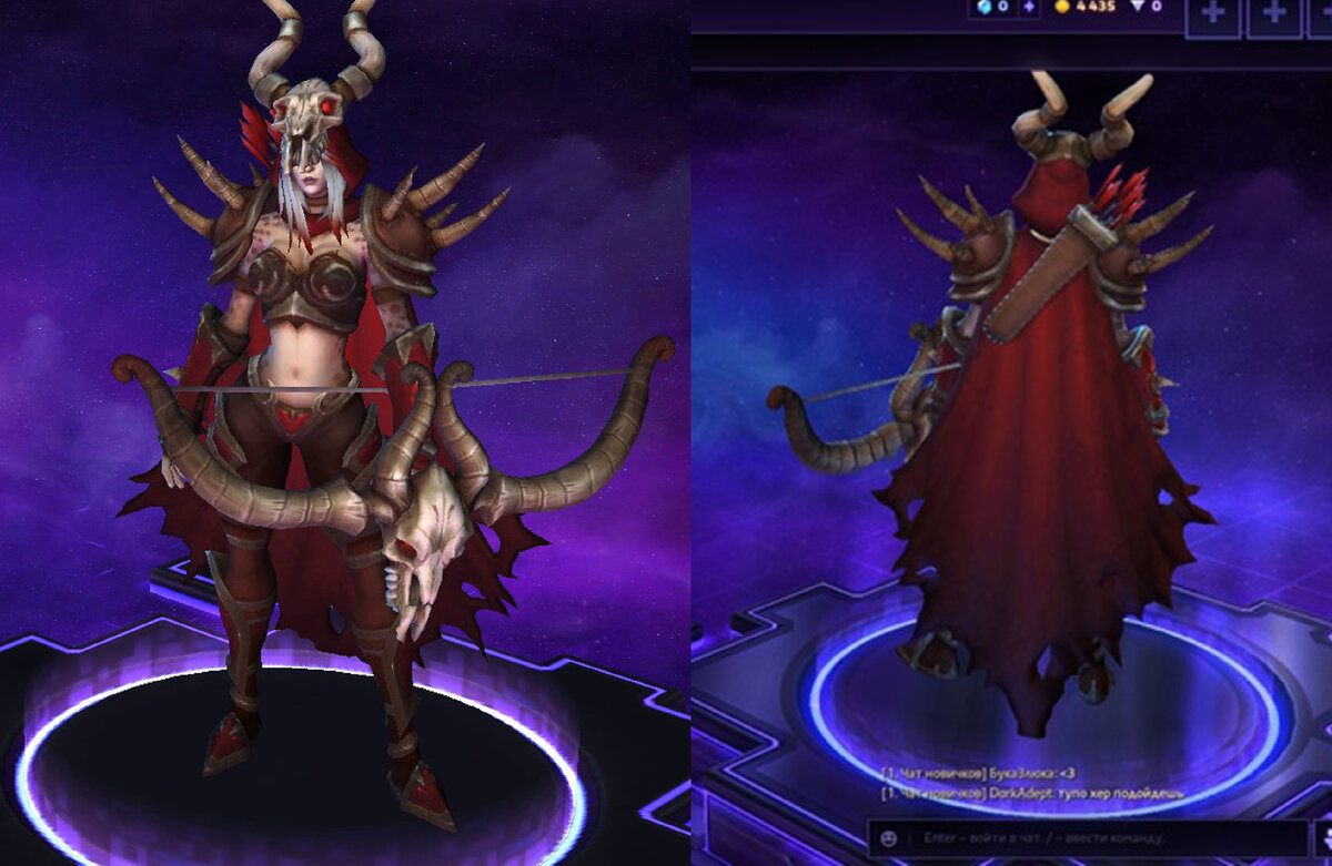 Кровавый Ворон Сильвана в игре