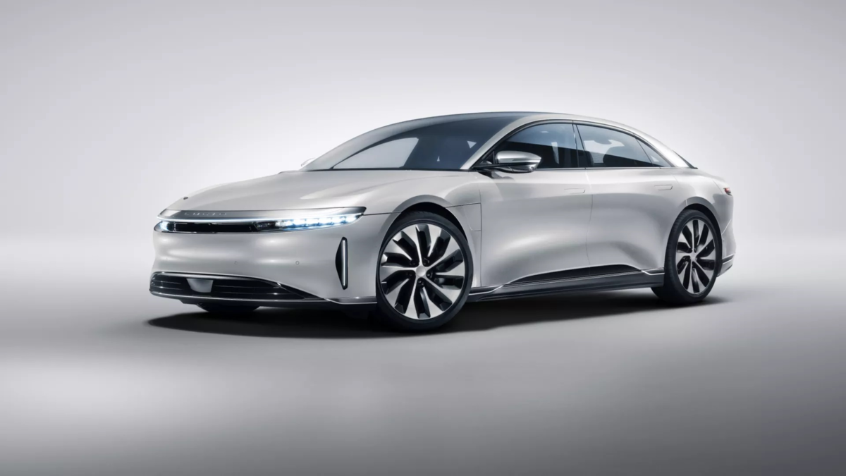 Lucid Air 2023 года. Здесь и далее в статье использованы изображения компании Lucid Motors.