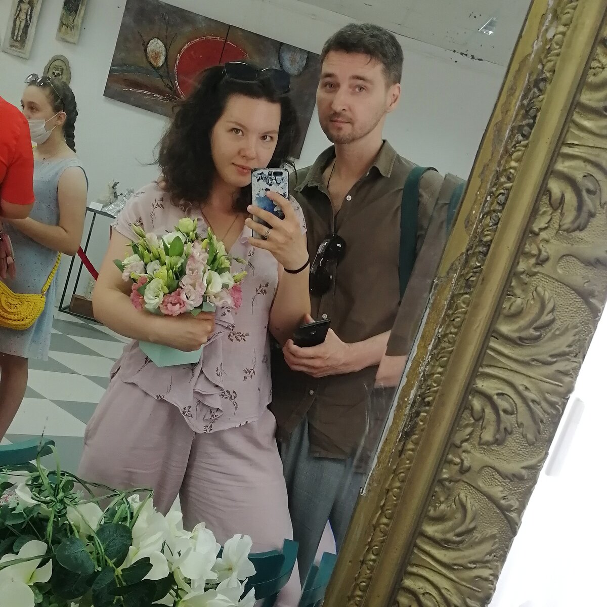 Мы, 3 года назад на первой выставке ❤