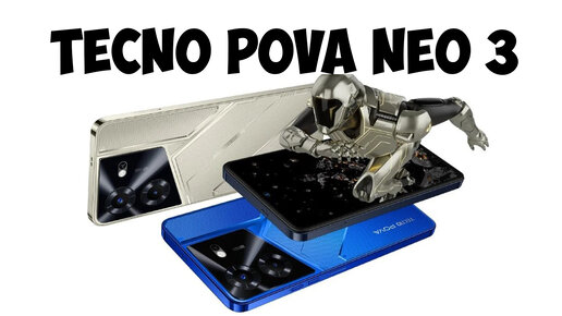 Tecno Pova Neo 3 первый обзор на русском