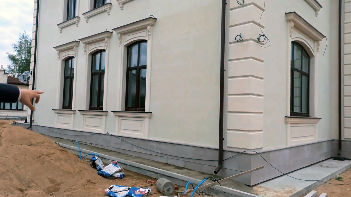 Разница между гидрофобизированным и не гидрофобизированным фасадом