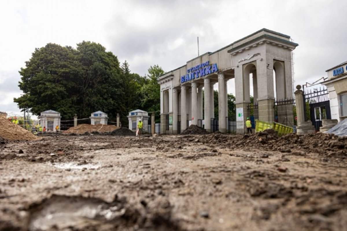    Фонтан у «Балтики» запустят в мае следующего года