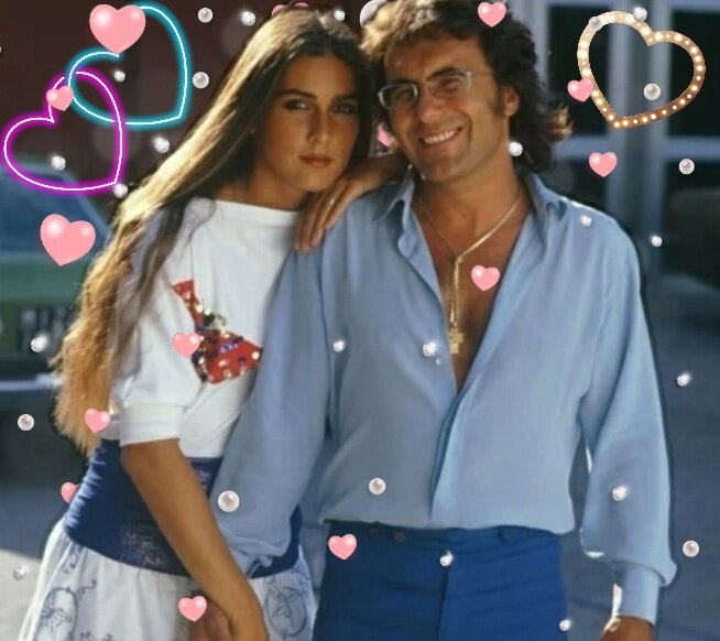 Аль Бано и Ромина. Фото в обработке автора