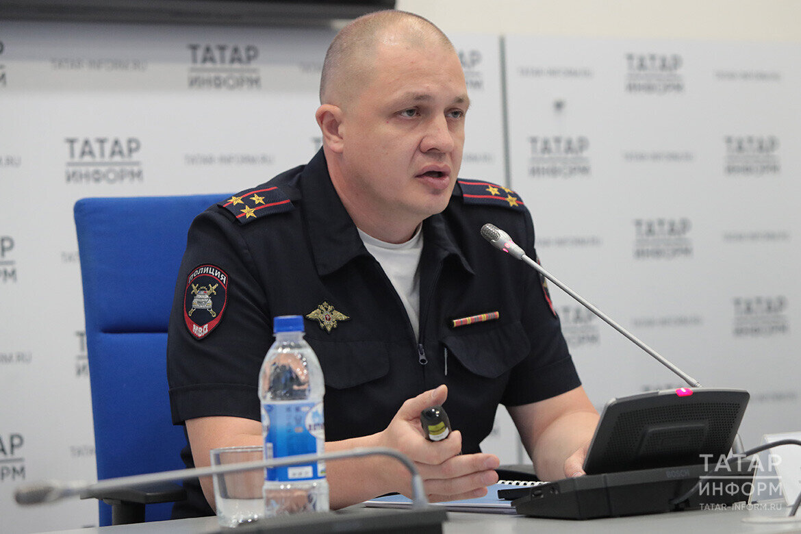 ​Рустем Гарипов отметил, что количество ДТП с участием детей в Татарстане продолжает снижаться. Фото: © Рамиль Гали / «Татар-информ»