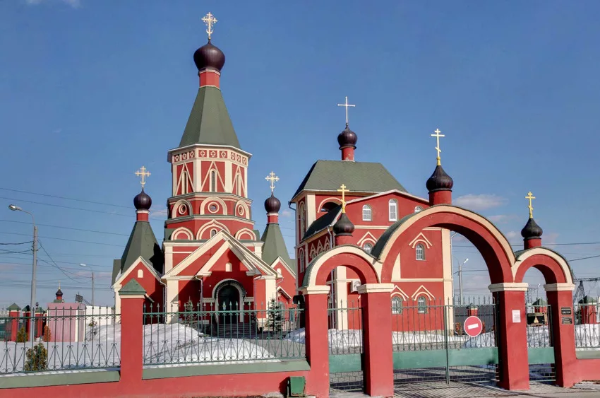 храм поселение московский. шаховская москва. богородское (рабочий посёлок, сергиево-посадский район). храм иоанна предтечи хованское кладбище. церковь николы хованское.